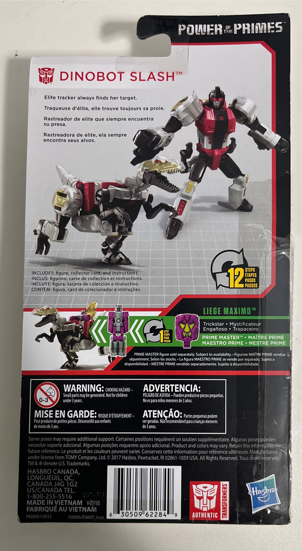 Transformers Power Of The Primes: Slash - Hasbro (Power Of The Primes) action figure collectible [Barcode 630509622849] - Main Image 3