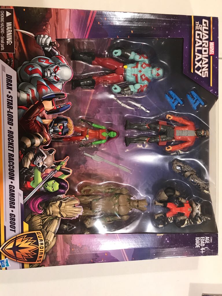 Guardians Of The Galaxy Animated Series Box Set  action figure collectible [Barcode 630509623938] - Main Image 1