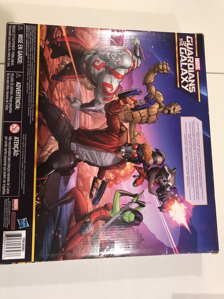 Guardians Of The Galaxy Animated Series Box Set  action figure collectible [Barcode 630509623938] - Main Image 2
