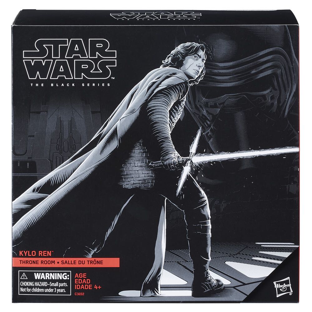 EXC Walmart - Kylo Ren (Throne Room) - Hasbro (SW BS Exclusive 2015-2020) action figure collectible [Barcode 630509625376] - Main Image 1