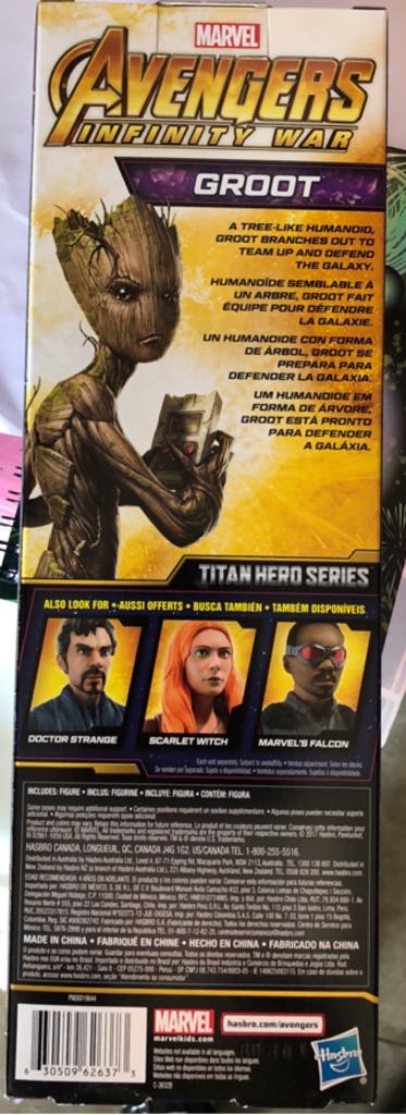 Avengers - Hasbro (Avenger Infinity Wars) action figure collectible [Barcode 630509626373] - Main Image 2