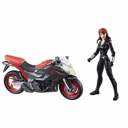Marvel Avengers: Marvel Legends Black Widow (w/ Motorcycle) - Hasbro (Superhereos) action figure collectible [Barcode 630509626380] - Main Image 2