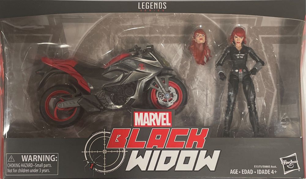 Marvel Avengers: Marvel Legends Black Widow (w/ Motorcycle) - Hasbro (Superhereos) action figure collectible [Barcode 630509626380] - Main Image 3