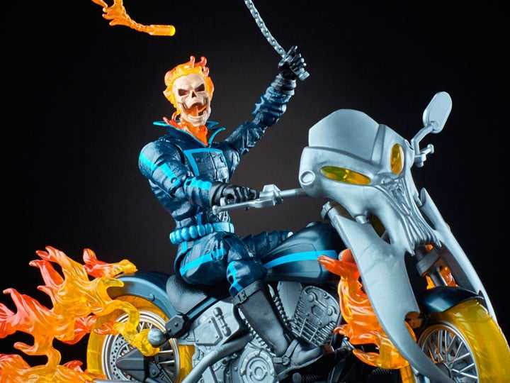 Ghost Rider with Motorcycle - Hasbro (Marvel Legends) action figure collectible [Barcode 630509626472] - Main Image 4