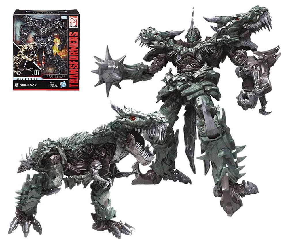 Grimlock #07 (Dinobot) - Hasbro (Transformers Leader Class) action figure collectible [Barcode 630509627844] - Main Image 2