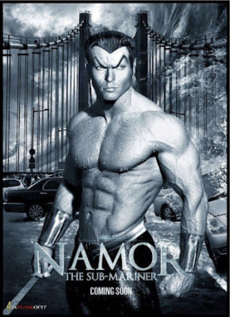 BAF Okoye: 5 Sub-Mariner - Hasbro (Okoye BAF Wave) action figure collectible [Barcode 630509628322] - Main Image 4