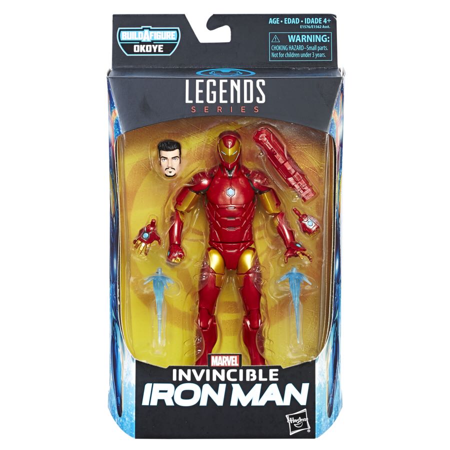 Black Panther Series INVINCIBLE IRON MAN (BAF Okoye Series) - Hasbro (Marvel Legends) action figure collectible [Barcode 630509628360] - Main Image 2