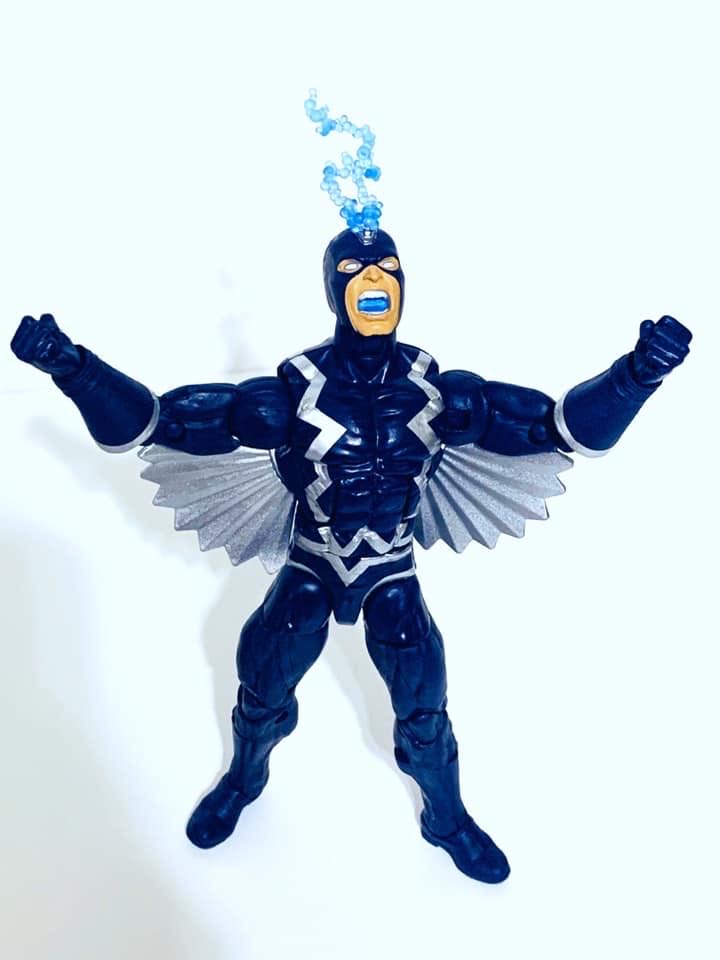 Black Bolt - Hasbro (Marvel Legends Series - Black Panther Wave) action figure collectible [Barcode 630509628377] - Main Image 3