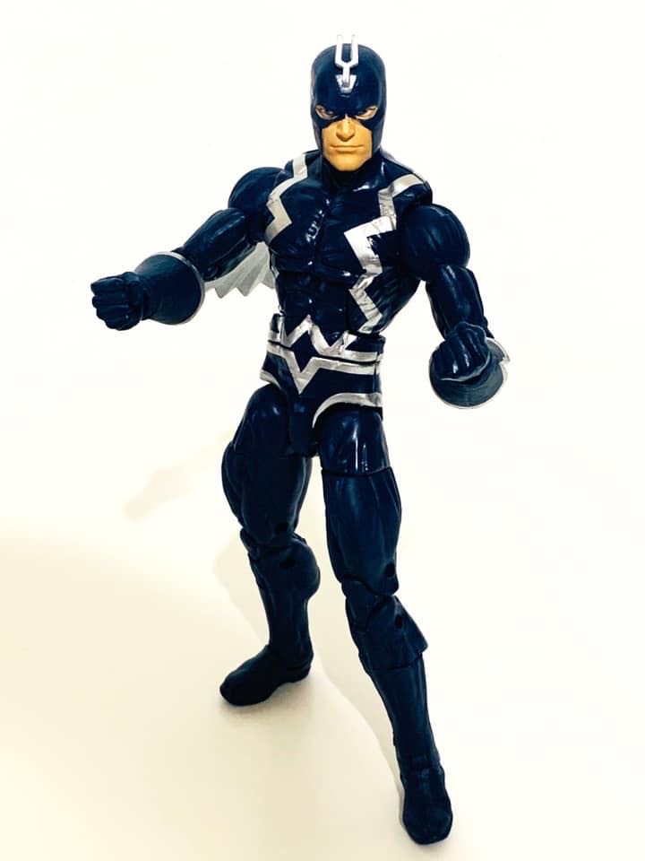 Black Bolt - Hasbro (Marvel Legends Series - Black Panther Wave) action figure collectible [Barcode 630509628377] - Main Image 4