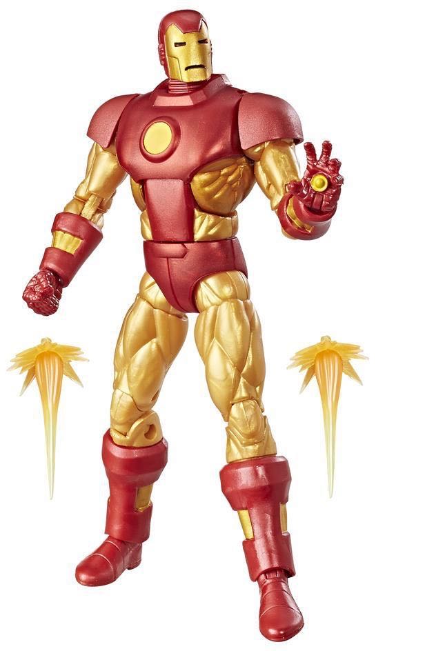 MARVEL LEGENDS VINTAGE SERIES - IRON MAN - Hasbro (Marvel Legend Vintage Series) action figure collectible [Barcode 630509628414] - Main Image 4
