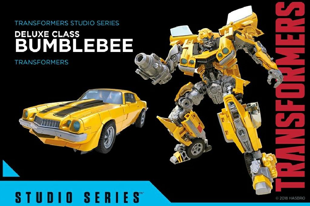 01 Bumblebee: Transformers Studio Series Deluxe Class - Hasbro (Studio Series Deluxe Class 01) action figure collectible [Barcode 630509629008] - Main Image 2