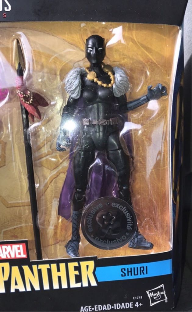 Black Panther : Klaw & Shuri - Hasboro (Marvel Legends Toys Are Us Exclusive) action figure collectible [Barcode 630509630974] - Main Image 2