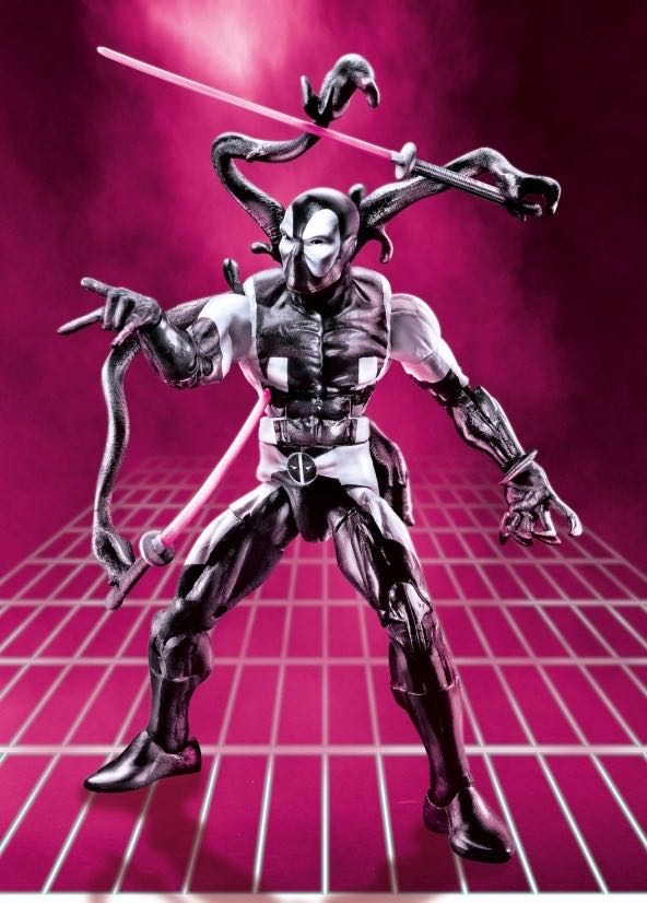 Marvel Legends BACK IN BLACK DEADPOOL Gamestop Exclusive   - Hasbro (Marvel Legends Deadpool) action figure collectible [Barcode 630509632015] - Main Image 3