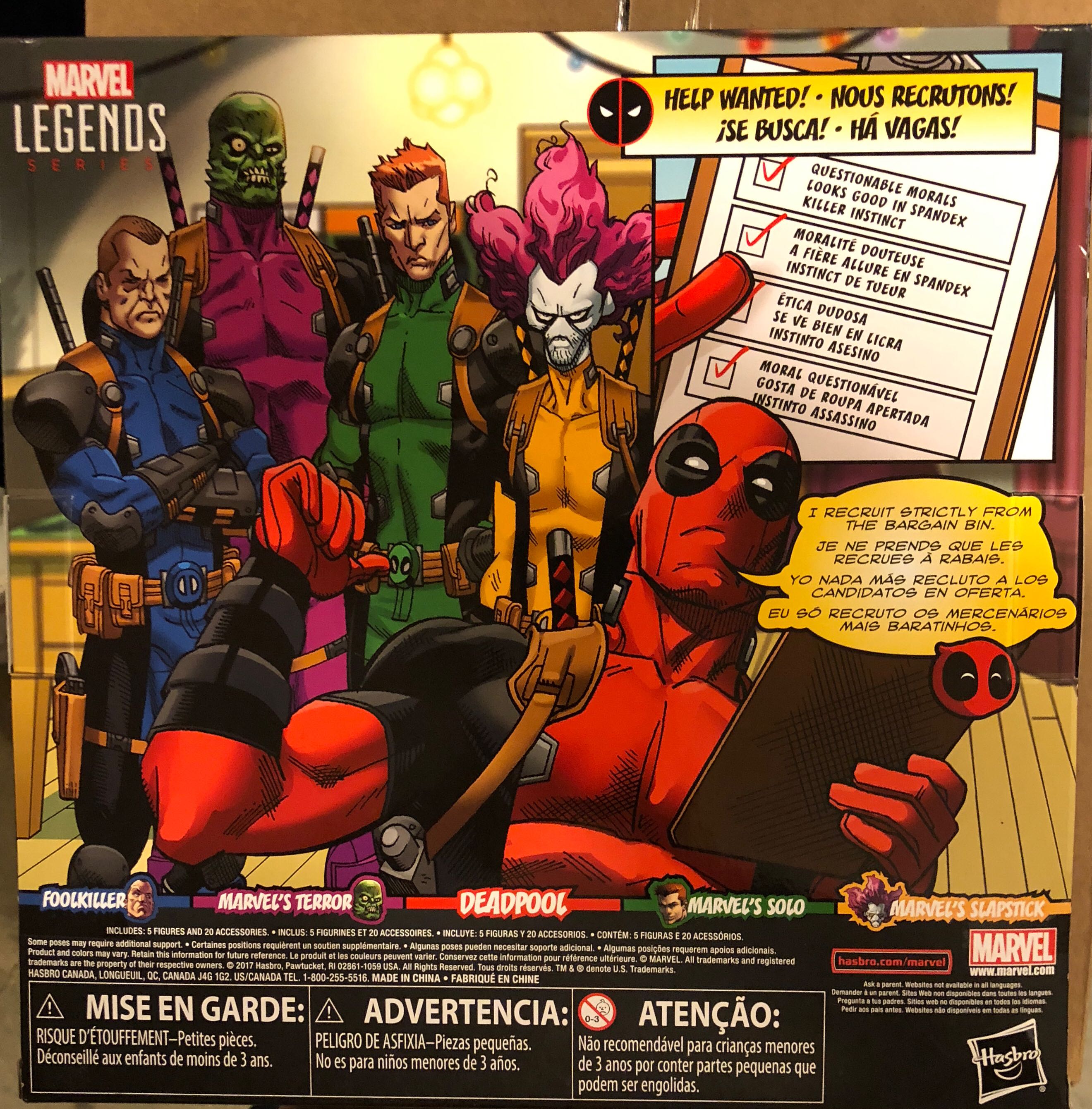 Marvel Legends: Deadpool - Hasbro (Marvel Legends) action figure collectible [Barcode 630509632039] - Main Image 2