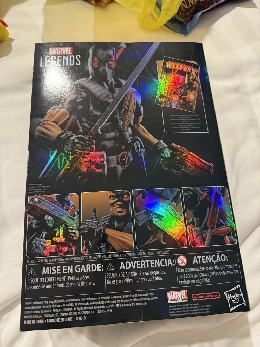 DEADPOOL: AGENT OF WEAPON X-12 INCH--GAMESTOP EXCLUSIVE - Hasbro (Marvel Legends) action figure collectible [Barcode 630509632053] - Main Image 3