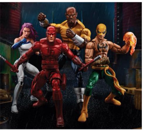 Iron Fist (Danny Rand) - Hasbro (Marvel Legends Amazon Exclusive 4 Pack) action figure collectible [Barcode 630509632077] - Main Image 2