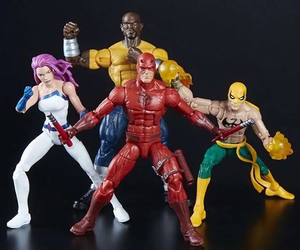 Iron Fist (Danny Rand) - Hasbro (Marvel Legends Amazon Exclusive 4 Pack) action figure collectible [Barcode 630509632077] - Main Image 4