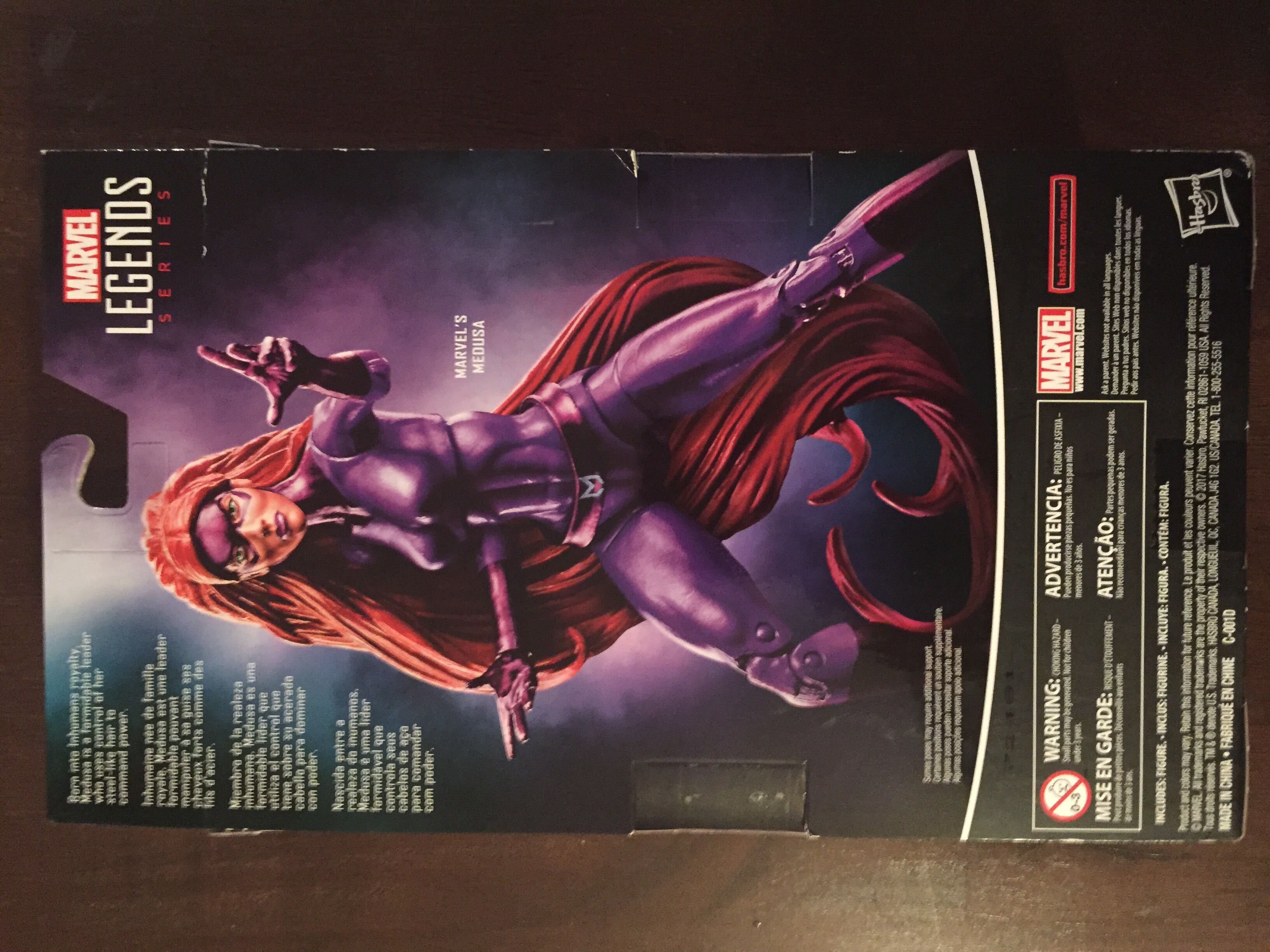 Medusa - Hasbro (ML Inhumans) action figure collectible [Barcode 630509632107] - Main Image 3