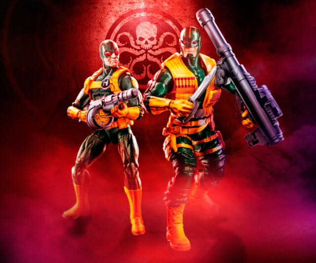 Hydra Soldier & Hydra Enforcer 2 Pack - Hasbro (Marvel Legends) action figure collectible [Barcode 630509632121] - Main Image 2