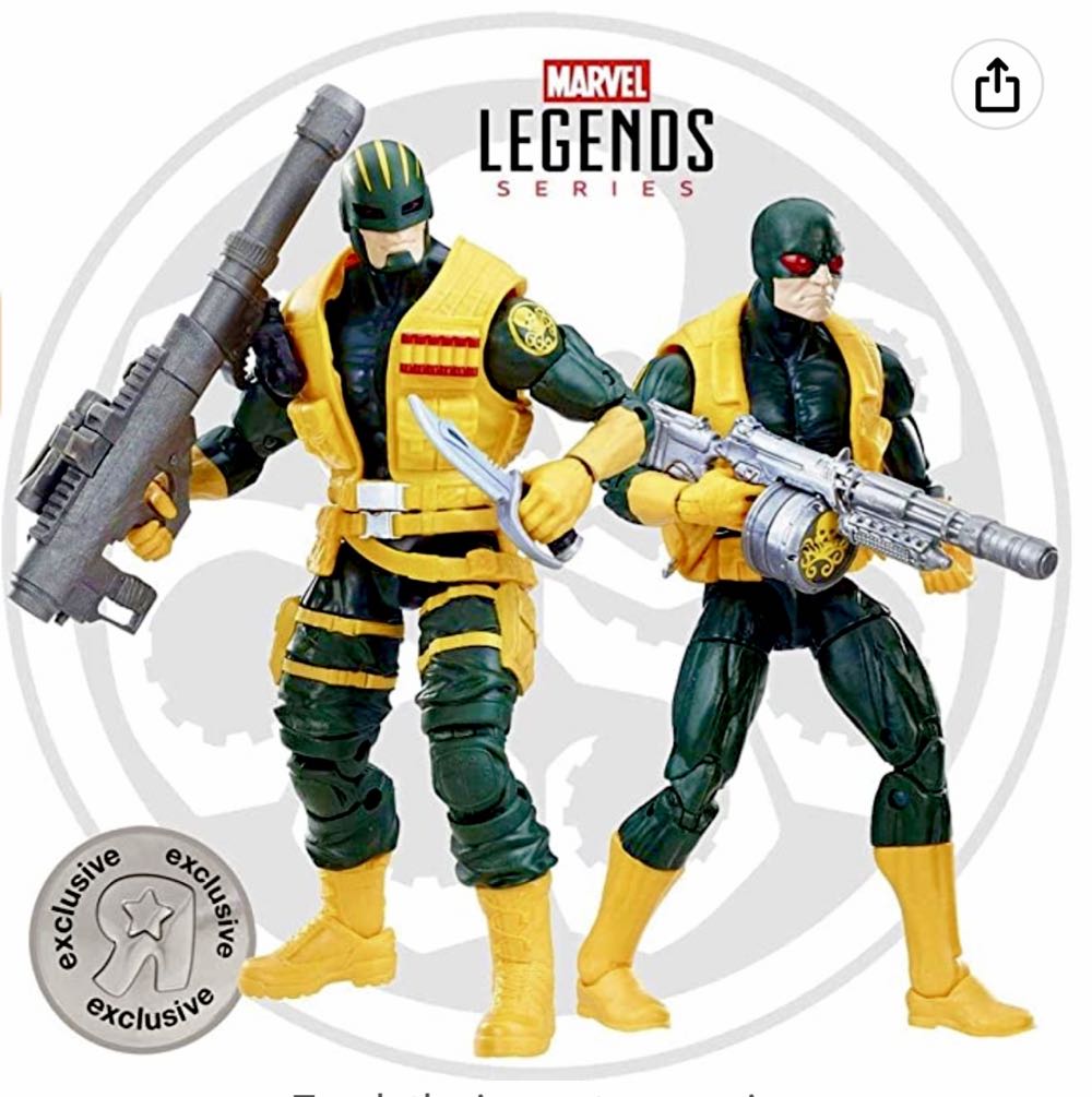 Hydra Soldier & Hydra Enforcer 2 Pack - Hasbro (Marvel Legends) action figure collectible [Barcode 630509632121] - Main Image 3