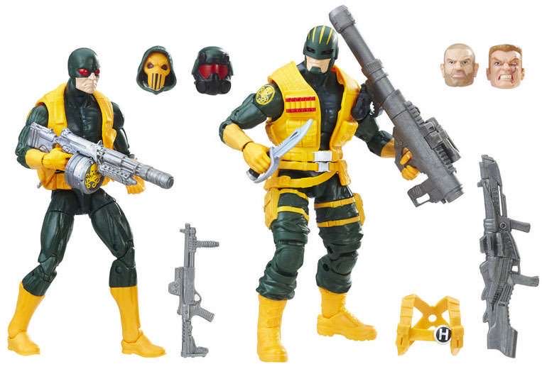 Hydra Soldier & Hydra Enforcer 2 Pack - Hasbro (Marvel Legends) action figure collectible [Barcode 630509632121] - Main Image 4