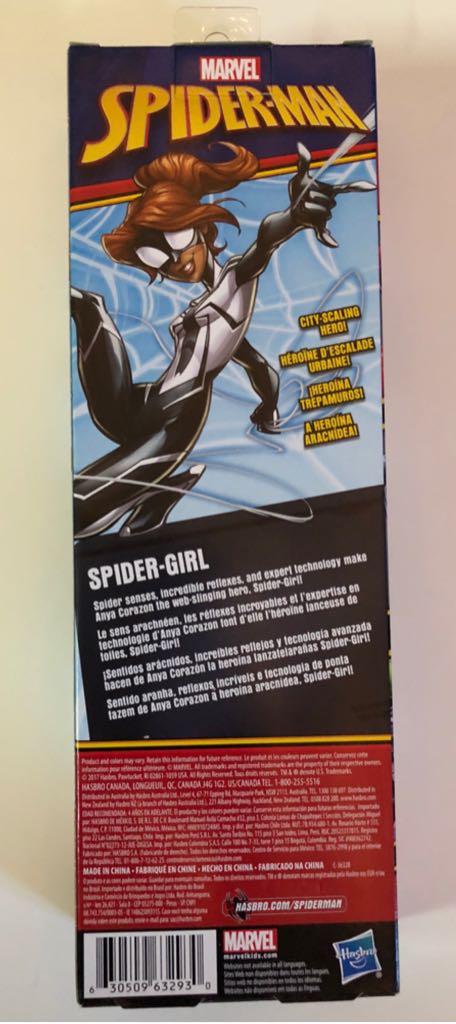 Spider-Girl - Marvel Hasbro (Titan Hero Series) action figure collectible [Barcode 630509632930] - Main Image 2