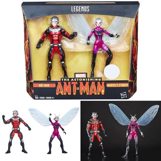 Ant-Man & Stinger 2 Pack - Hasbro (Marvel Legends) action figure collectible [Barcode 630509635337] - Main Image 4