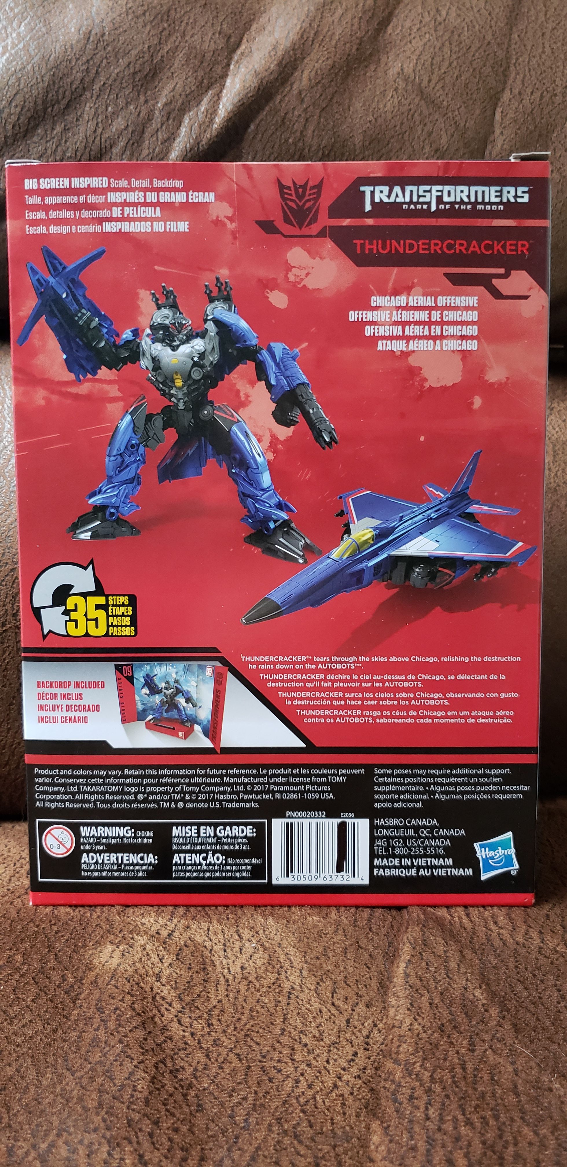Transformers: Thundercracker - Hasbro (Studio Series) action figure collectible [Barcode 630509637324] - Main Image 2