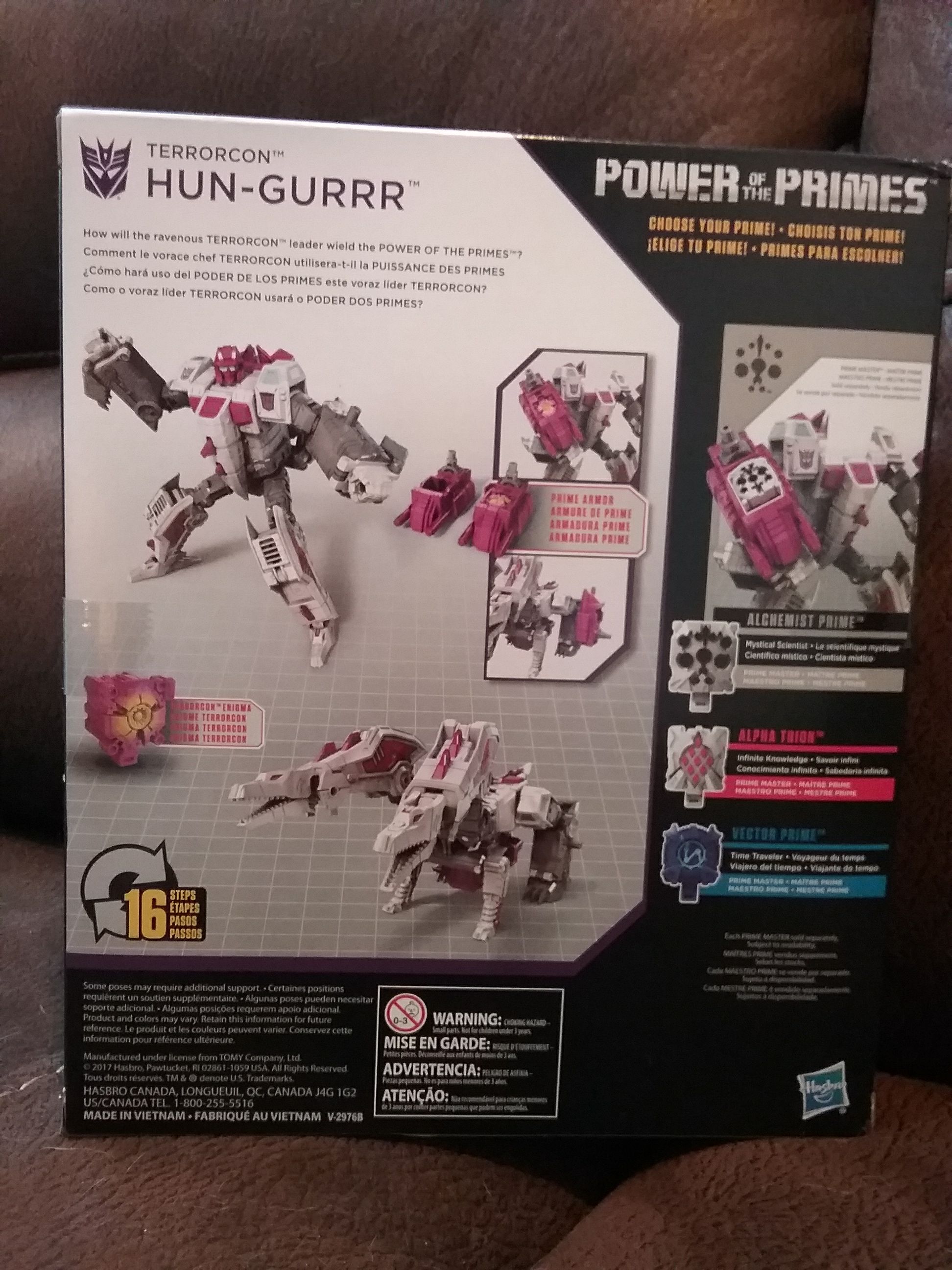 Hun Gurrr (Power Of The Primes) - Hasbro (Transformers) action figure collectible [Barcode 630509648818] - Main Image 2