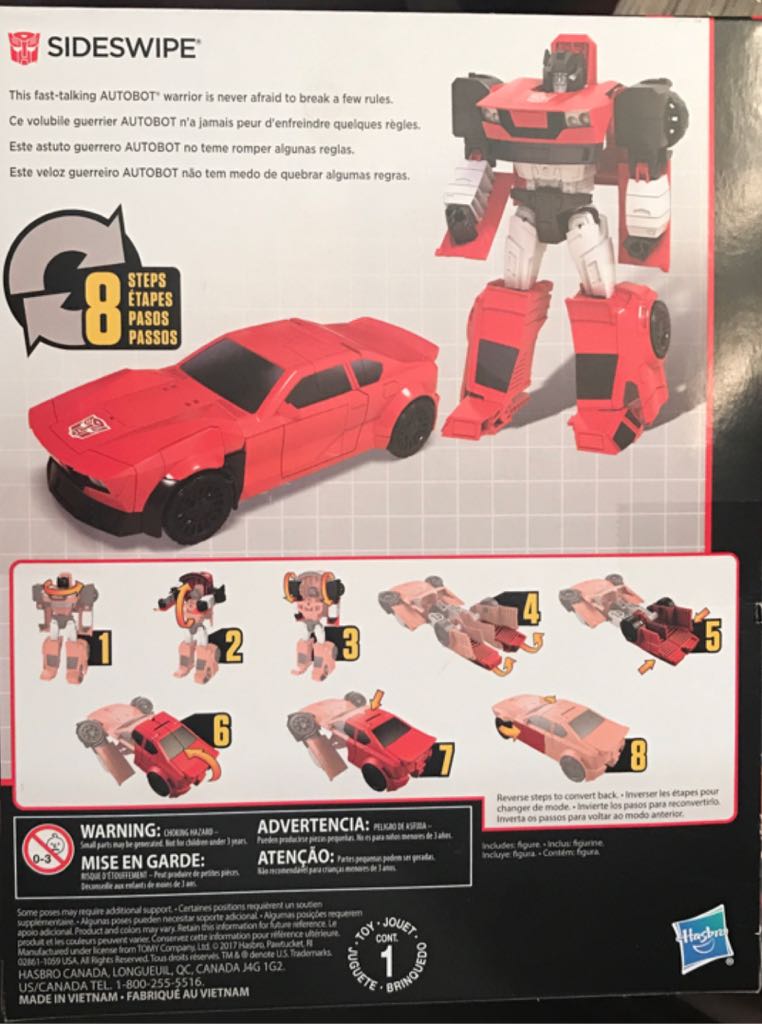 Transformers Generations Sideswipe - Hasbro (The Transformers) action figure collectible [Barcode 630509649136] - Main Image 2
