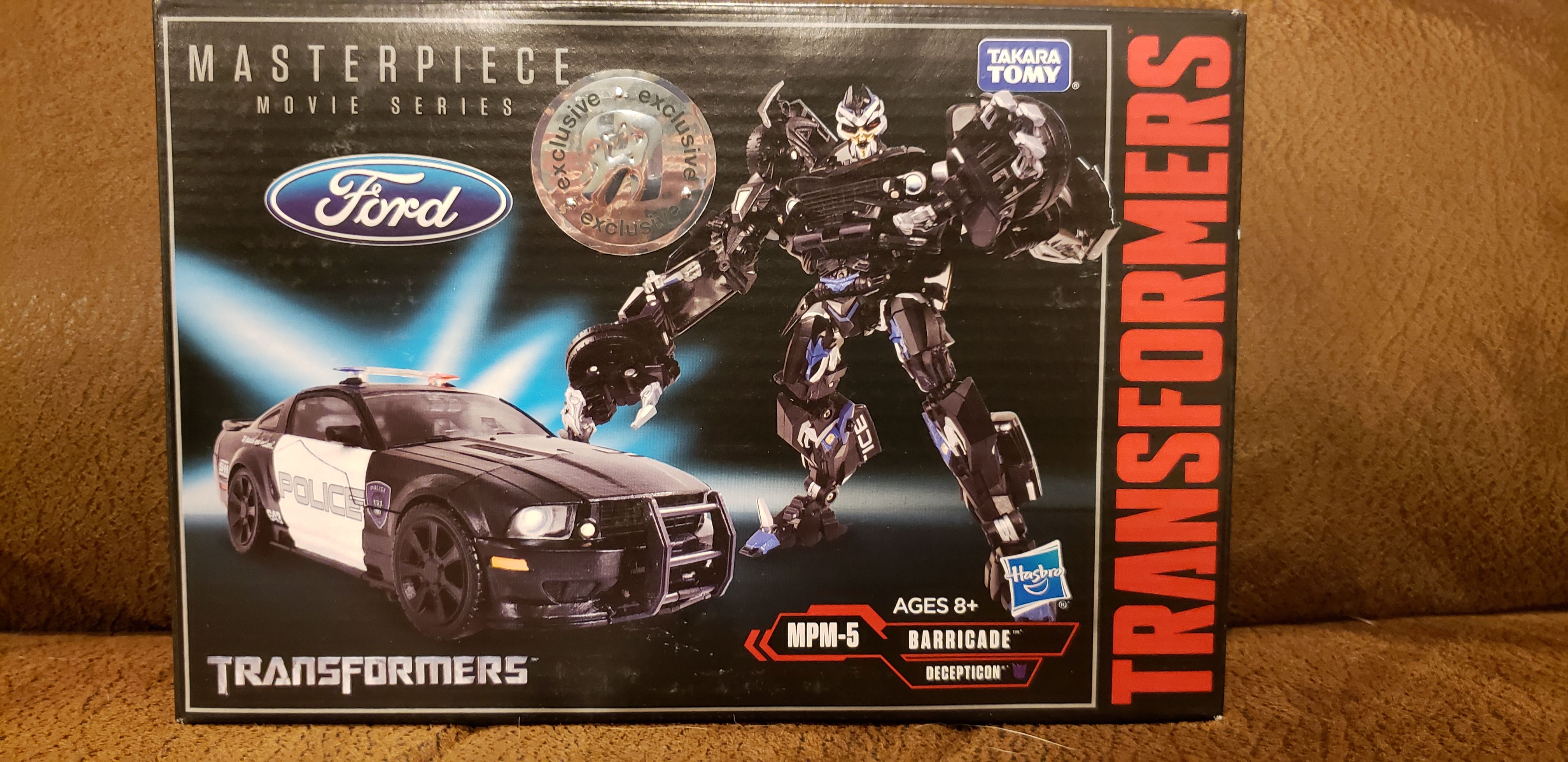 Barricade (Movie) - Takara Tomy (Decepticon) action figure collectible [Barcode 630509654642] - Main Image 2