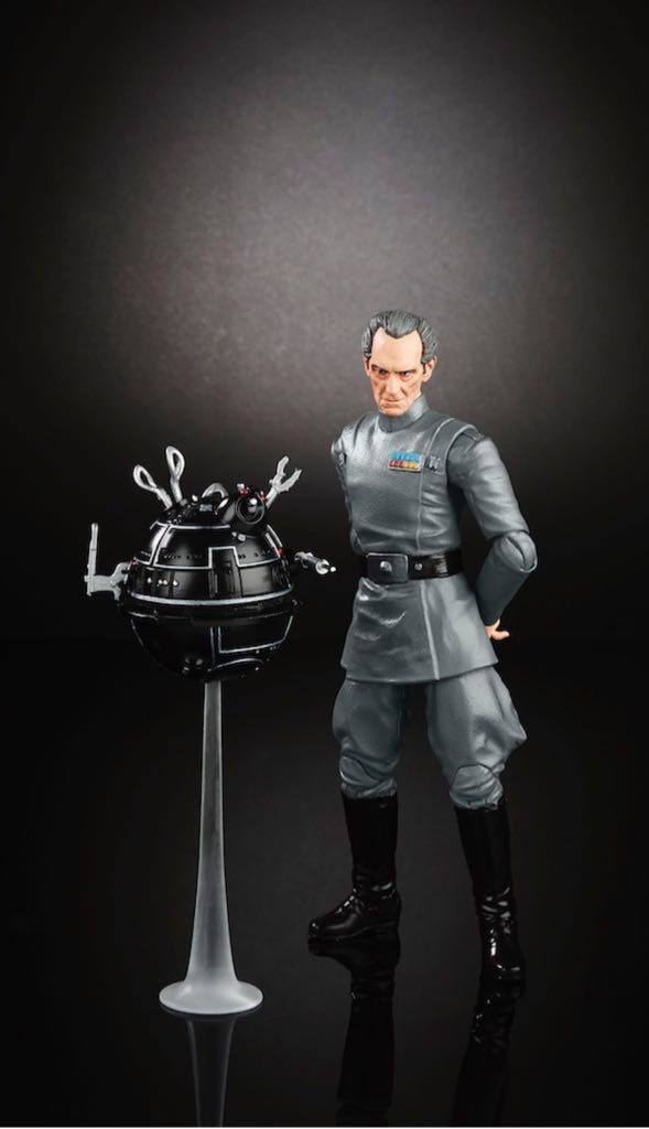 Grand Moff Tarkin - Hasbro (Star Wars Black 6”) (Starwars Black 6 inch) action figure collectible [Barcode 630509655793] - Main Image 2