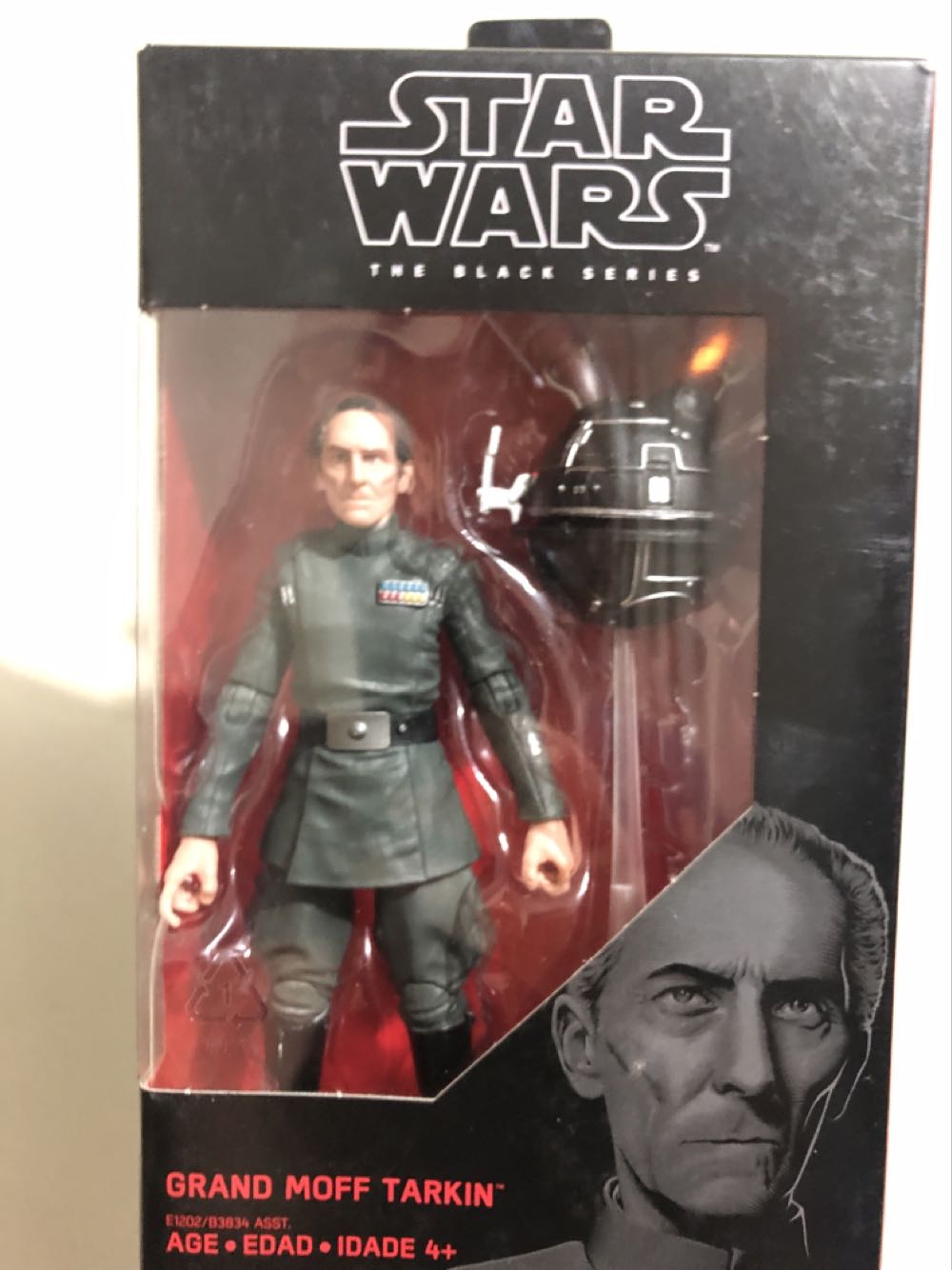 Grand Moff Tarkin - Hasbro (Star Wars Black 6”) (Starwars Black 6 inch) action figure collectible [Barcode 630509655793] - Main Image 3