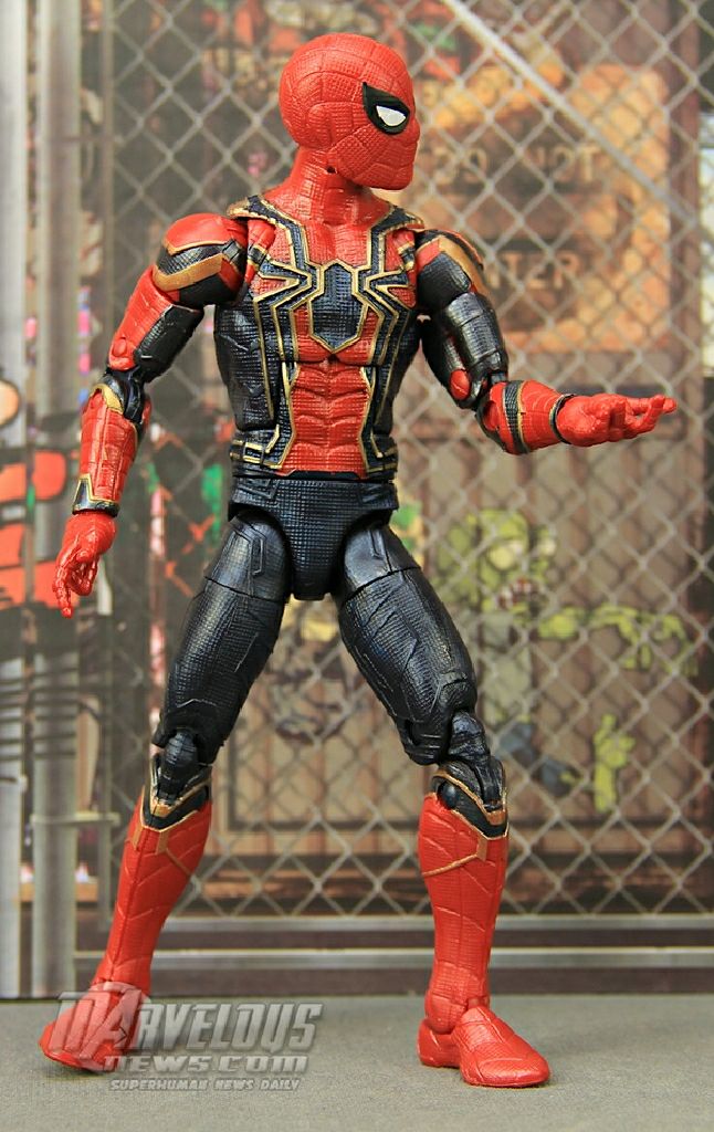 Iron Spider Marvel Legends Avengers Infinity War Series (BAF Thanos Series) - Hasbro (Marvel Legends) action figure collectible [Barcode 630509659180] - Main Image 2