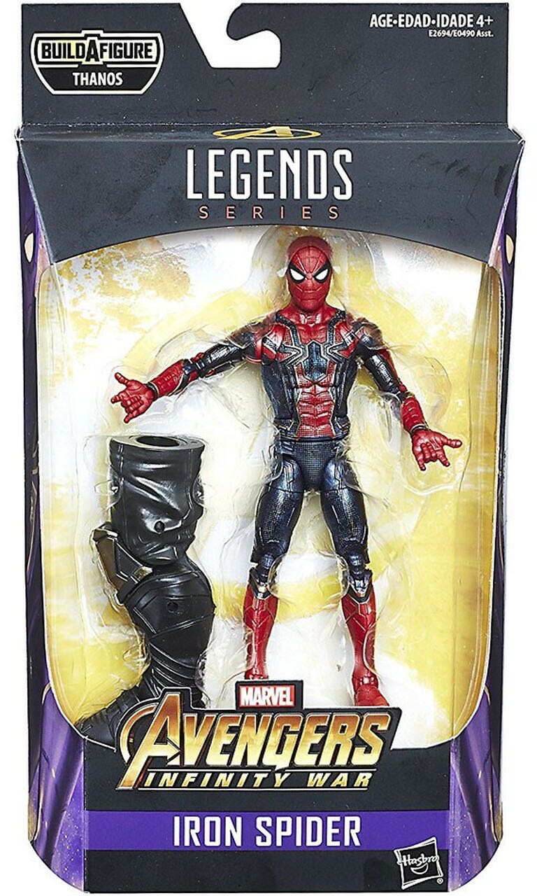 Iron Spider Marvel Legends Avengers Infinity War Series (BAF Thanos Series) - Hasbro (Marvel Legends) action figure collectible [Barcode 630509659180] - Main Image 4