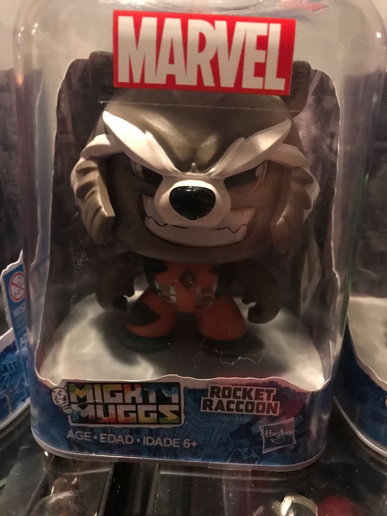 Marvel Mighty Muggs - Rocket Raccoon  action figure collectible [Barcode 630509664719] - Main Image 2