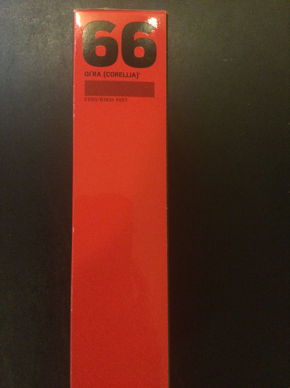 QI’RA (Corellia) - Hasbro (Star Wars Black 6”) (Starwars Black 6 inch) action figure collectible [Barcode 630509677399] - Main Image 4