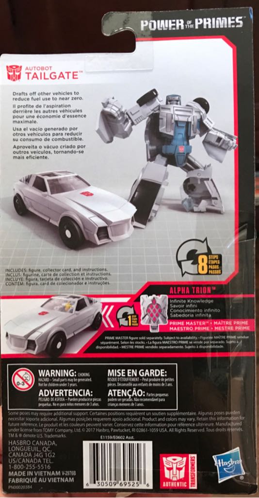 Tailgate - Hasbro (Transformers: Power of the Primes) action figure collectible [Barcode 630509695256] - Main Image 2
