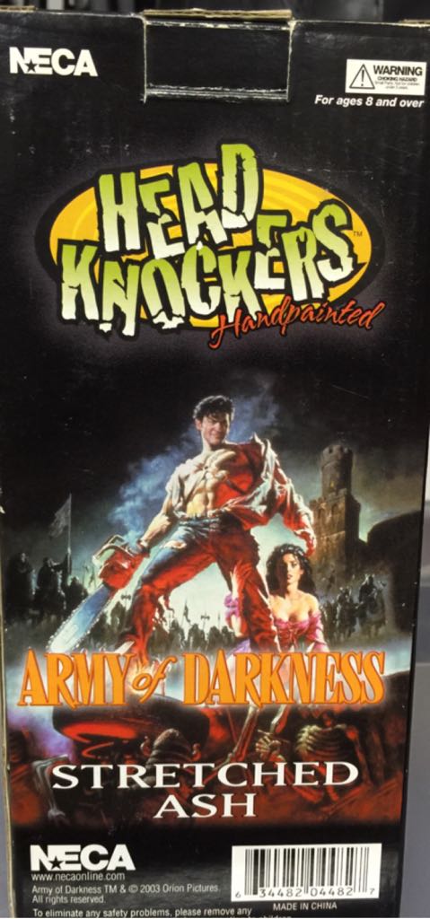 Army Of Darkness-stretched Ash - Neca Toys (Head Knockers Handpainted) action figure collectible [Barcode 634482044827] - Main Image 2