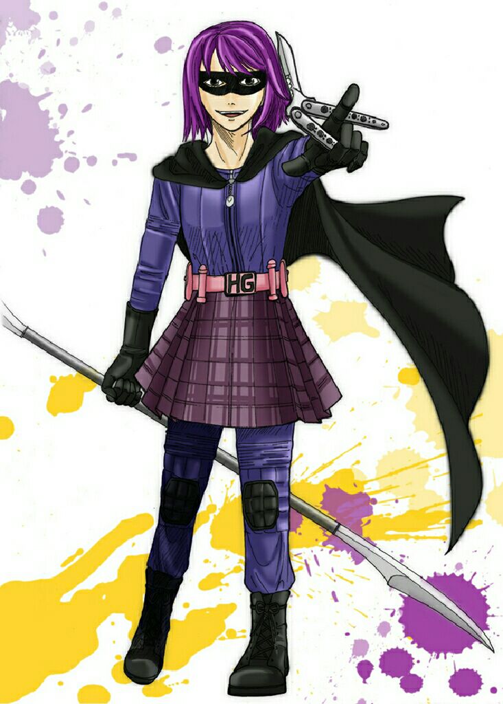 KA2 - Hit Girl Unmasked - Reel Toys (Kick-ass 2) action figure collectible [Barcode 634482121269] - Main Image 2