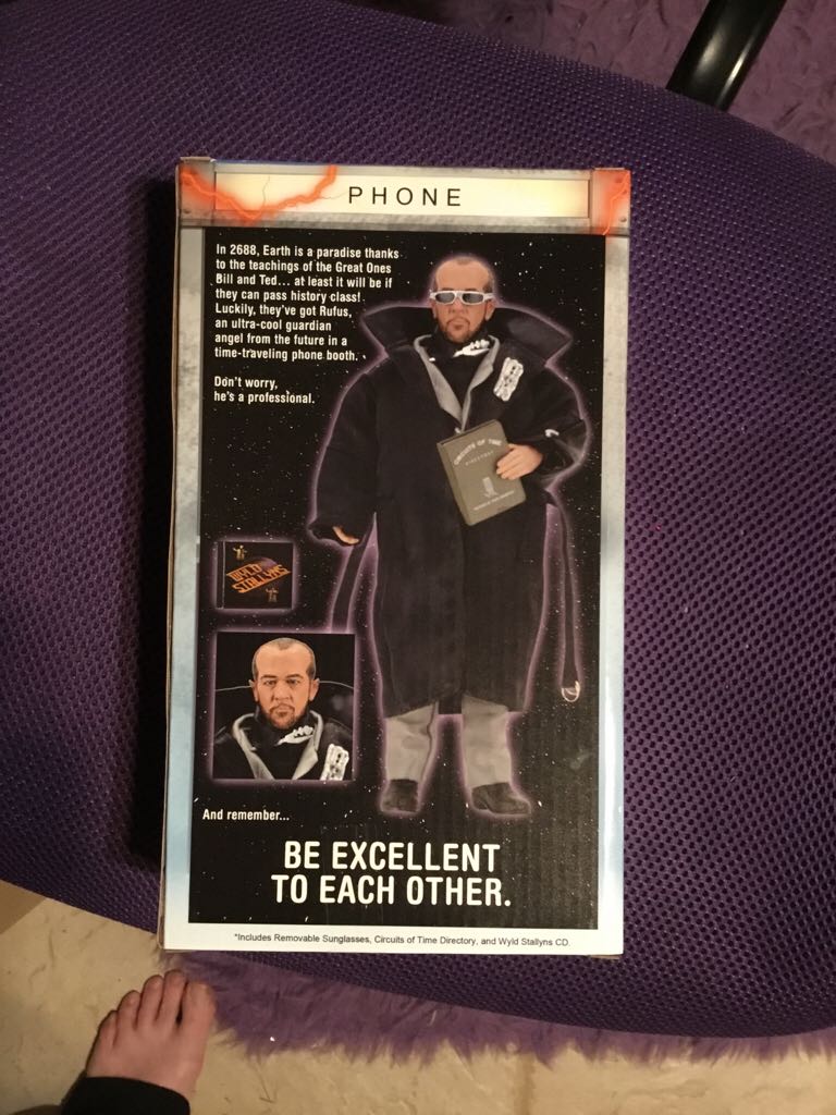 Bill And Ted’s Excellent Adventure: Rufus - Neca (Bill And Ted’s Excellent Adventure) action figure collectible [Barcode 634482121610] - Main Image 2