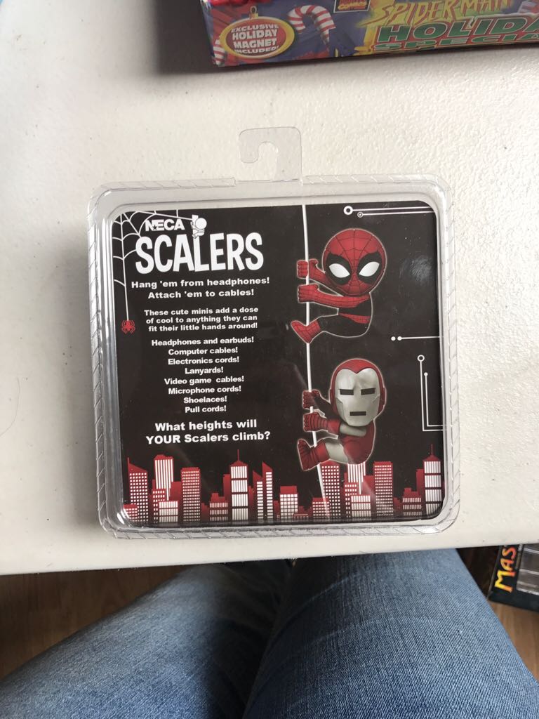 Comic Con San Diego - Scalers , Spider Man / Iron Man  - Neca (San Diego Comic Con Exclusive) action figure collectible [Barcode 634482145210] - Main Image 2