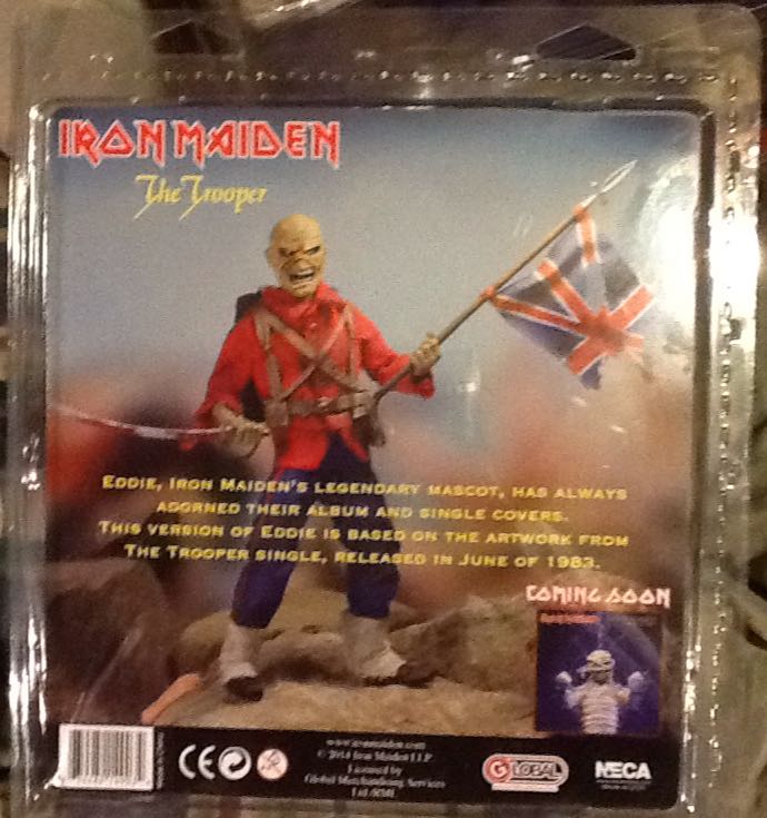 Iron Maiden The Trooper - Neca (Iron Maiden) action figure collectible [Barcode 634482149034] - Main Image 2