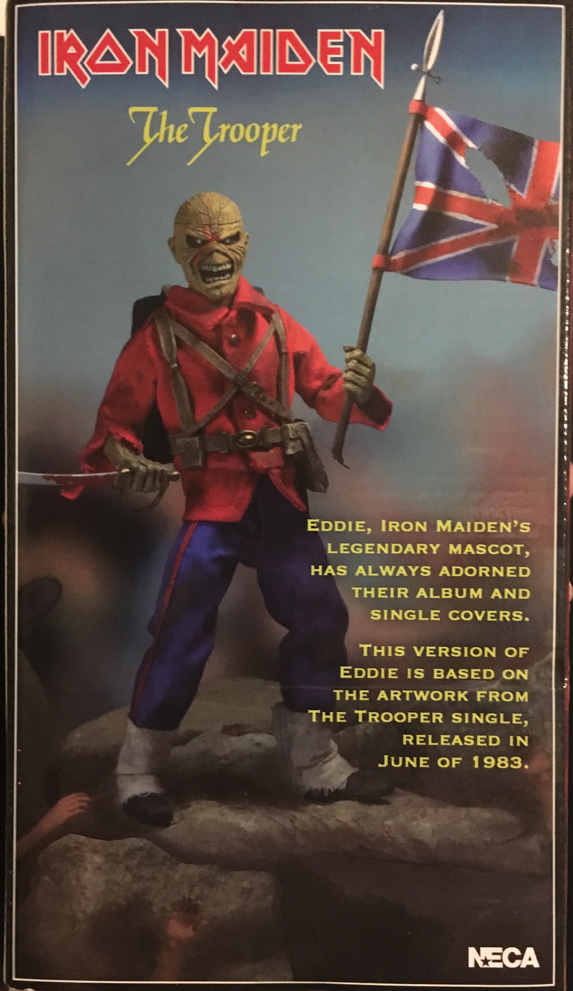 Iron Maiden The Trooper - Neca (Iron Maiden) action figure collectible [Barcode 634482149034] - Main Image 4