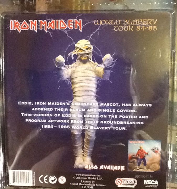 Iron Maiden World Slavery Tour 84-85 Re-Release - Neca Toys (Iron Maiden) action figure collectible [Barcode 634482149058] - Main Image 2