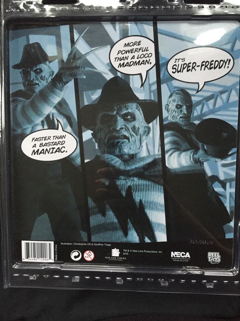 Neca Retro: A Nightmare On Elm Street 5 The Dream Child 2014SDCC - Neca Reel Toys (A Nightmare On Elm Street 5: The Dream Child) action figure collectible [Barcode 634482149065] - Main Image 2