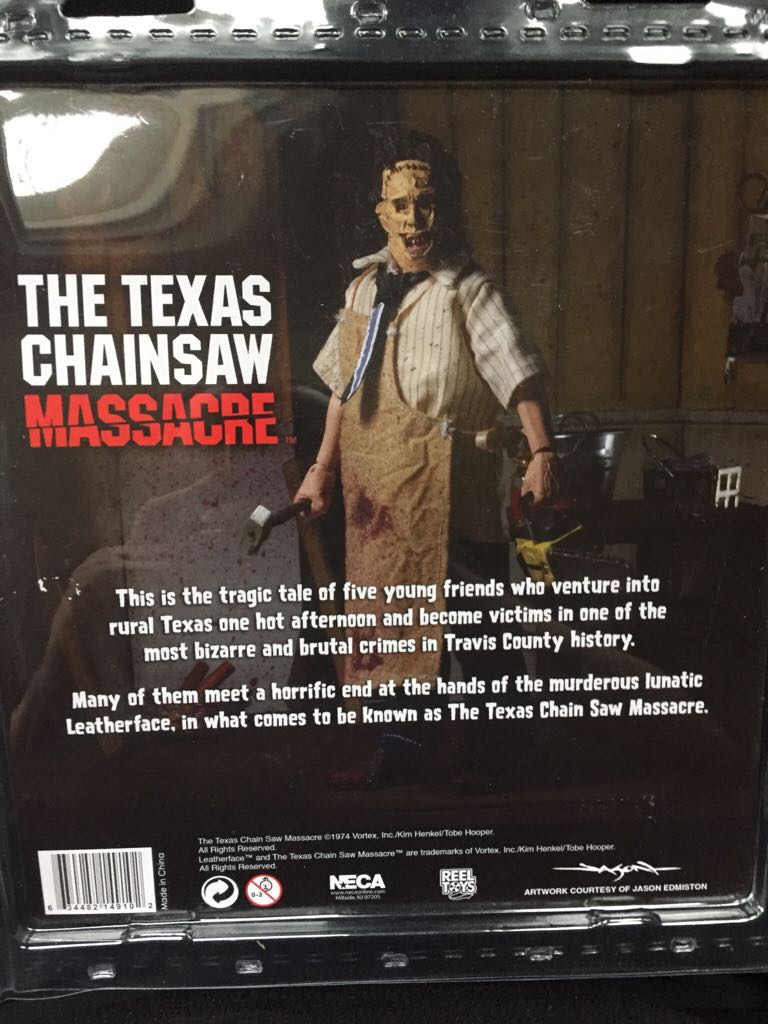 Neca Retro Clothed Leatherface: The Texas Chainsaw Massacre - Neca (The Texas Chainsaw Massacre) action figure collectible [Barcode 634482149102] - Main Image 2