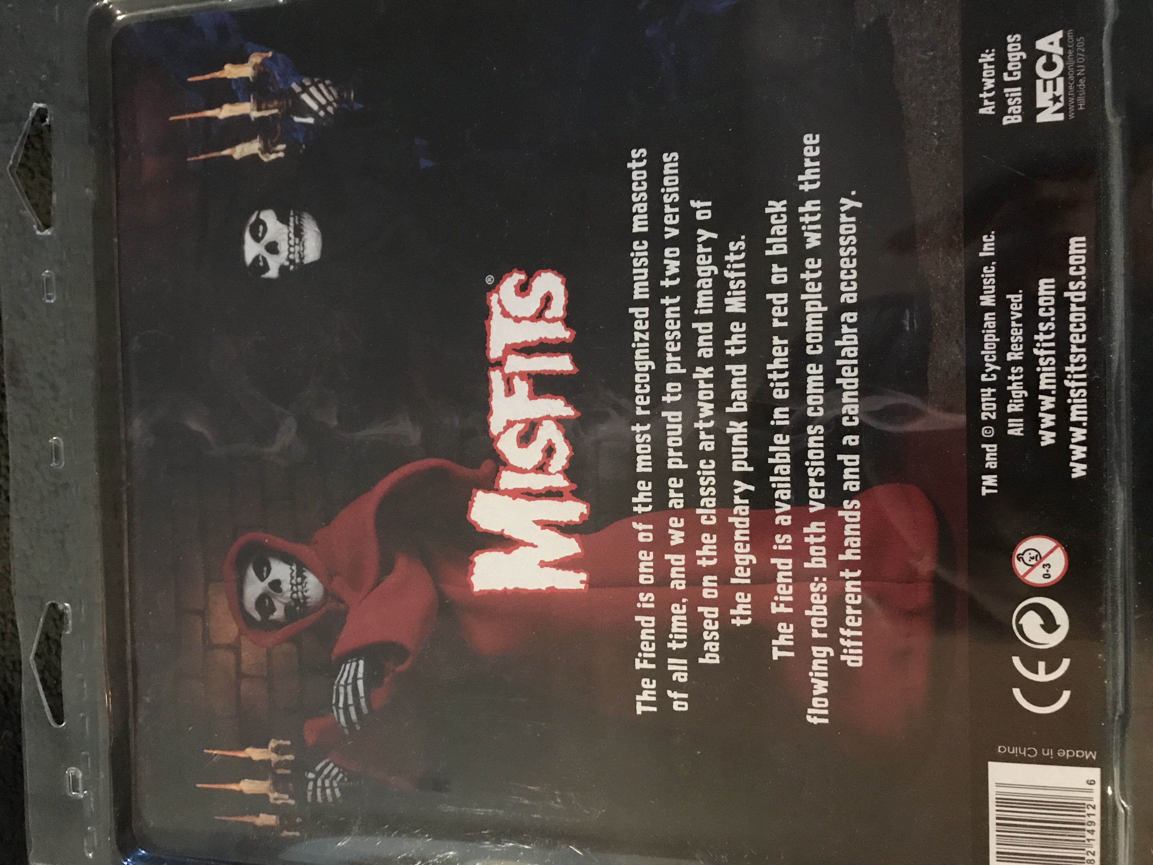 The Fiend-Misfits  - Neca Toys action figure collectible [Barcode 634482149126] - Main Image 2