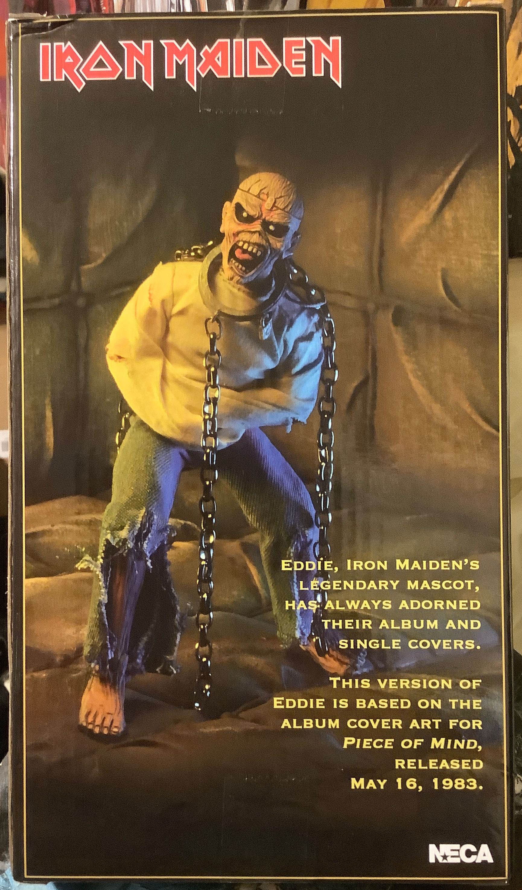 Iron Maiden: Piece Of Mind - Neca action figure collectible [Barcode 634482149218] - Main Image 2