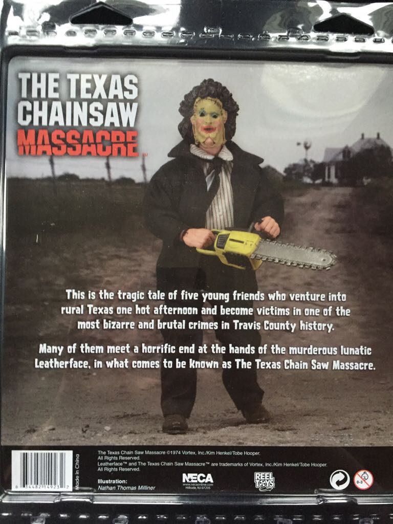 The Texas Chainsaw Massacre: Formal Leatherface - Neca/Reel Toys (The Texas Chainsaw Massacre) action figure collectible [Barcode 634482149232] - Main Image 2